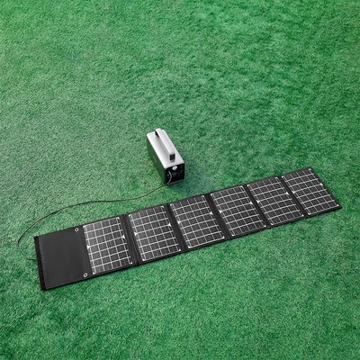 车载移动电源太阳能充电板12v户外蓄电池快充电宝折叠发电器车顶