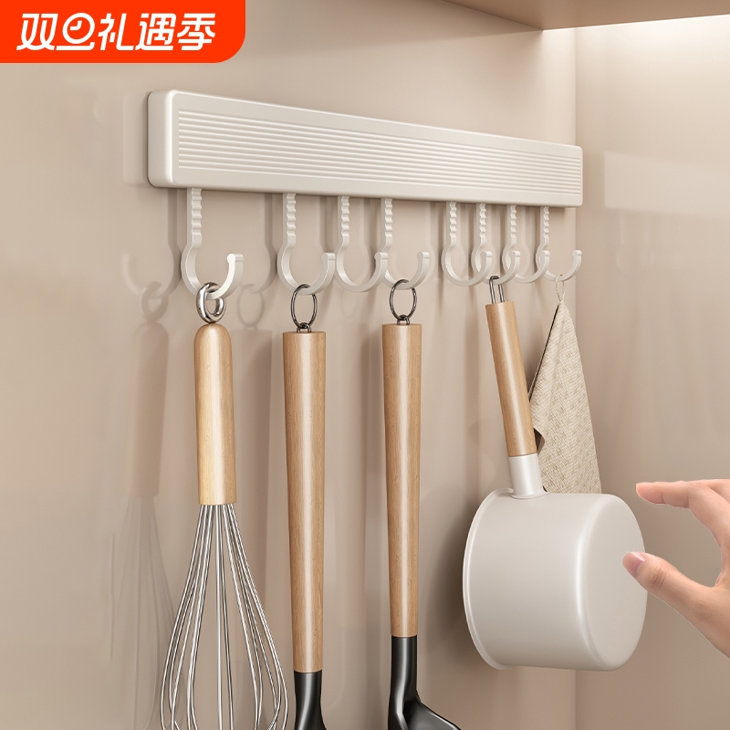 免打孔粘钩排式挂架|千人加购