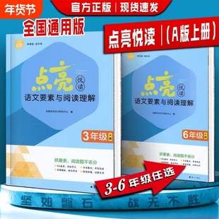 正版速发2025最新版本思脉图书系列点亮悦读语文要素与阅读理解3456年级全国通用读写同步写作