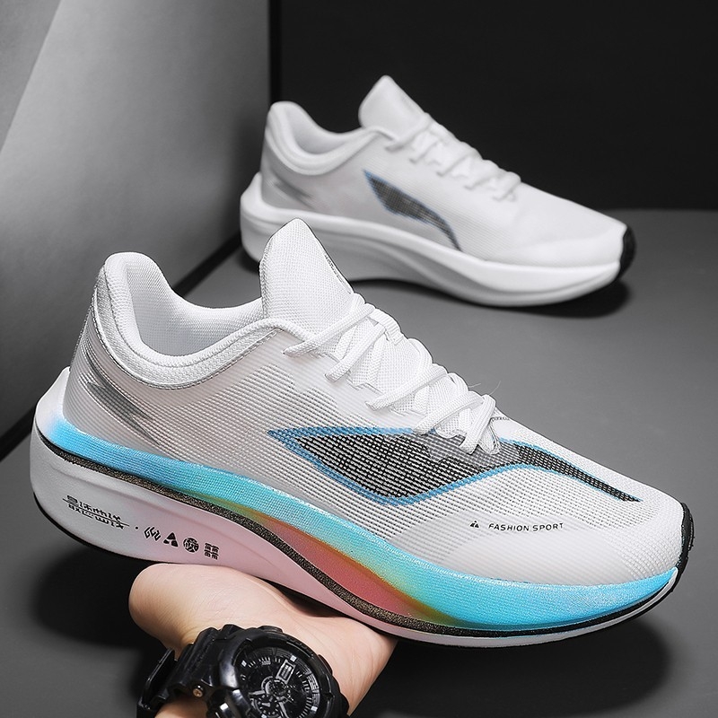 飞电4C跑步鞋专业马拉松全掌碳板竞速跑鞋减震回弹运动鞋训练鞋