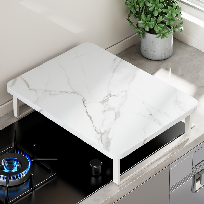 电磁炉支架厨房置物架燃气灶盖板罩煤气灶台锅架储物架台面加高