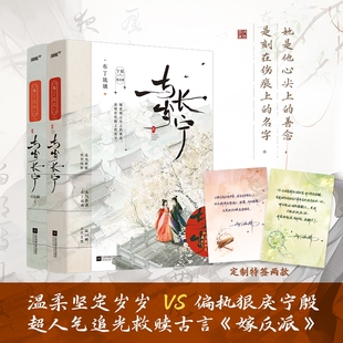 与岁长宁1+2全2册完结篇 人气作者布丁琉璃高口碑古言追光救赎作网络原名《嫁反派》 完结新增未公开番外青春校园言情小说书籍正版