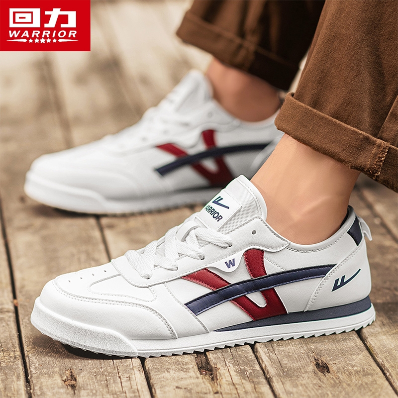 回力男鞋2025新款阿甘鞋白色拼色百搭轻便休闲板鞋潮鞋
