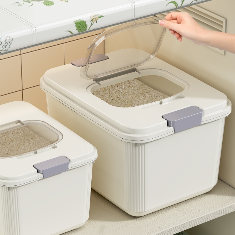 米桶家用2025新款食品级米箱密封防虫防潮大米储存容器米粮收纳盒