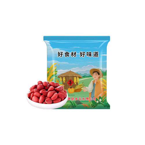 贤农嫂东北红衣花生5斤大颗去壳