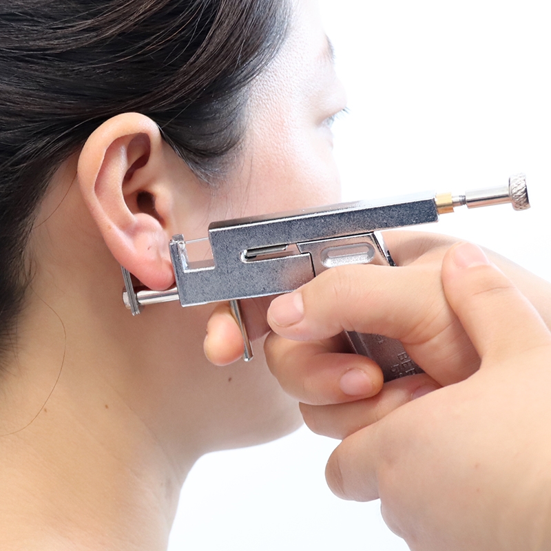 耳洞打孔器打耳洞神器耳钉枪专用打耳洞工具铁枪打孔器低痛感穿耳