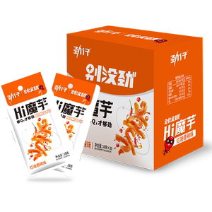 劲仔魔芋爽辣条素毛肚解馋小零食小吃休闲食品湖南特产魔芋18g/袋