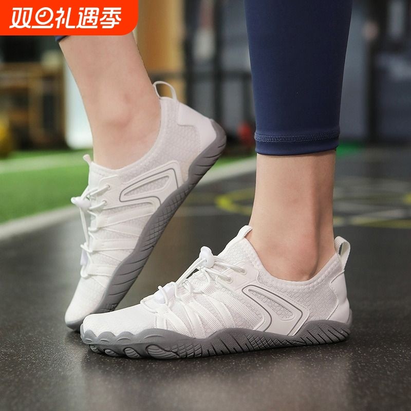 跳绳鞋男女室内运动鞋防滑瑜伽五指鞋跑步机鞋健身鞋健身房减震