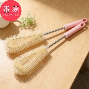 杯刷 多功能洗杯子硬毛刷子清洁刷水杯长柄杯刷瓶刷 硬毛A1vn800