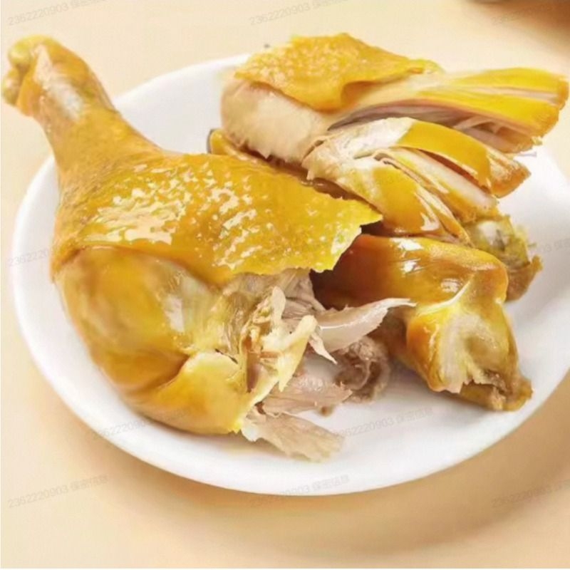 盐焗鸡腿大鸡腿乡巴风味真空包装开袋即食休闲食品批发正品
