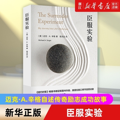 【任选】臣服实验全新版 迈克·A.辛格作品系列全集 从隐居者到上市公司CEO的人生 清醒地活活出不羁人生 真实的人生励志故事