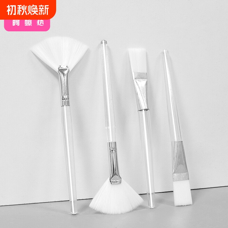 面膜刷/软毛A1pn0-长杆软毛刷脸部刷子轻薄涂抹面部软膜工具图片