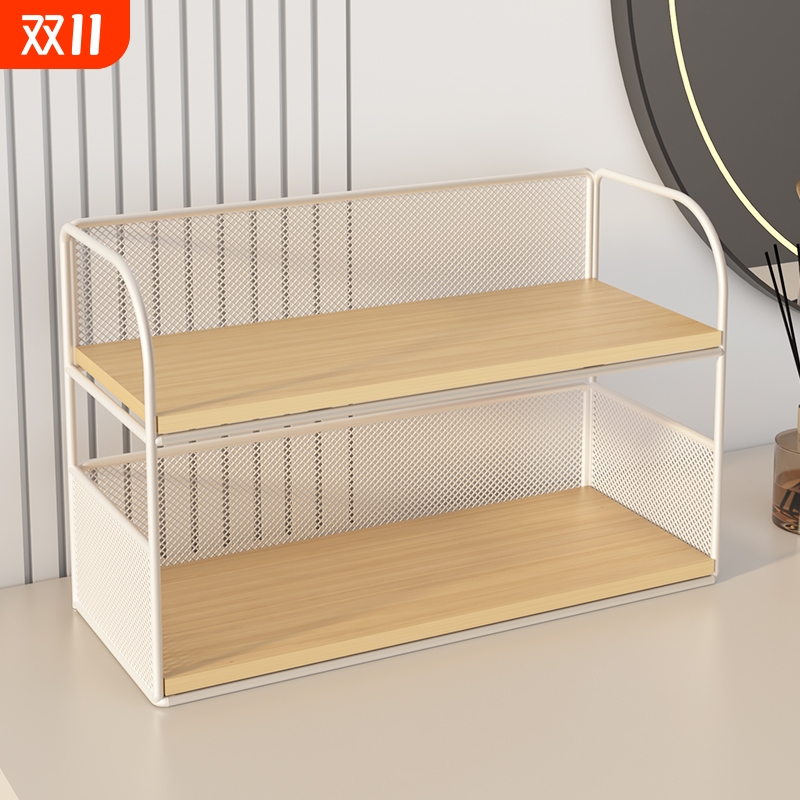 梳妆台化妆品收纳盒高级感