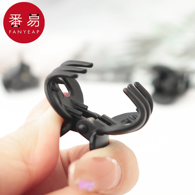 抓夹/小/刘海BB1sn0-发夹小抓夹发饰碎发刘海夹前额黑色头饰