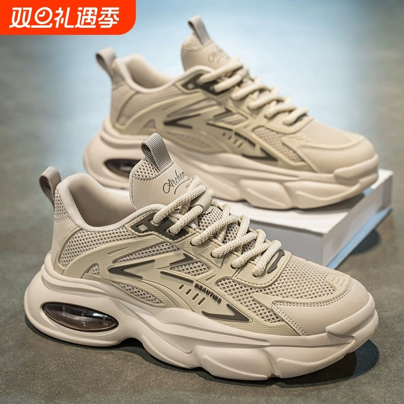 莆田男鞋夏季透气网面防臭复古