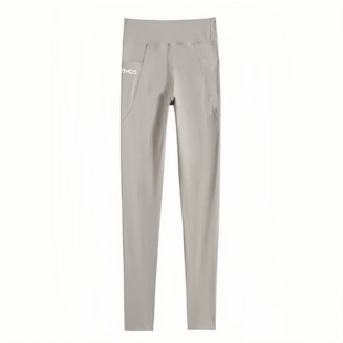 外穿瑜伽运动打底裤 高腰收腹侧口袋薄款 女 芭比紧身长裤 鲨鱼裤