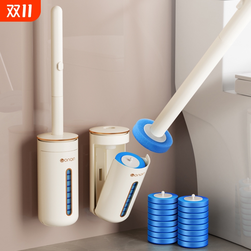 一次性马桶刷家用无死角神器