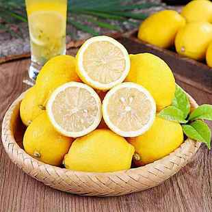 安岳新鲜黄柠檬新鲜水果皮薄多汁产地直发一级鲜果包邮奶茶店泡水