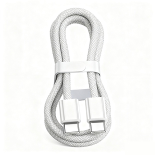 弎希数据线适用苹果iPhone15/16/17编织充电线双typec1.5米单条装