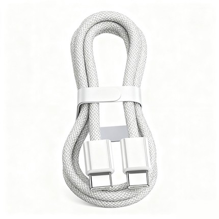 弎希数据线适用苹果iPhone15/16/17编织充电线双typec1.5米单条装