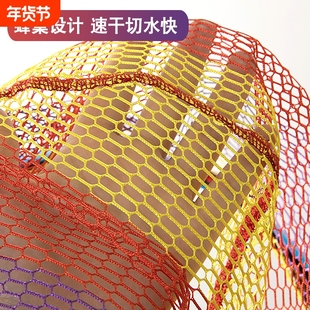 大物抄网头三角钛合金圈竞技钓鱼抄网捞网鱼网兜网头渔具垂钓用品
