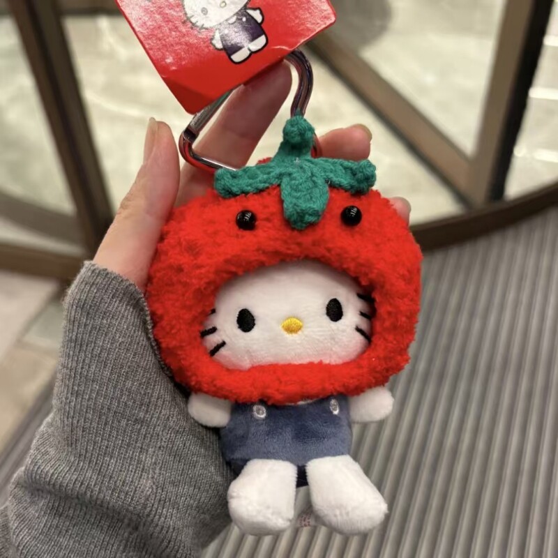 可爱头套猫包包挂件毛绒玩偶钥匙扣小挂饰公仔礼物挂件书包挂饰