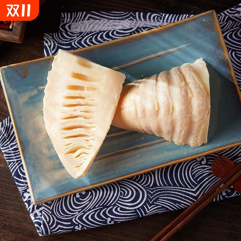 江西特产水煮冬笋当季新鲜野生竹笋袋装水煮冬笋蔬菜火锅食材批发