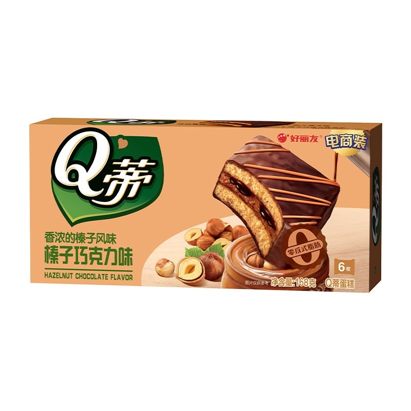 红丝绒蛋糕派好丽友面包
