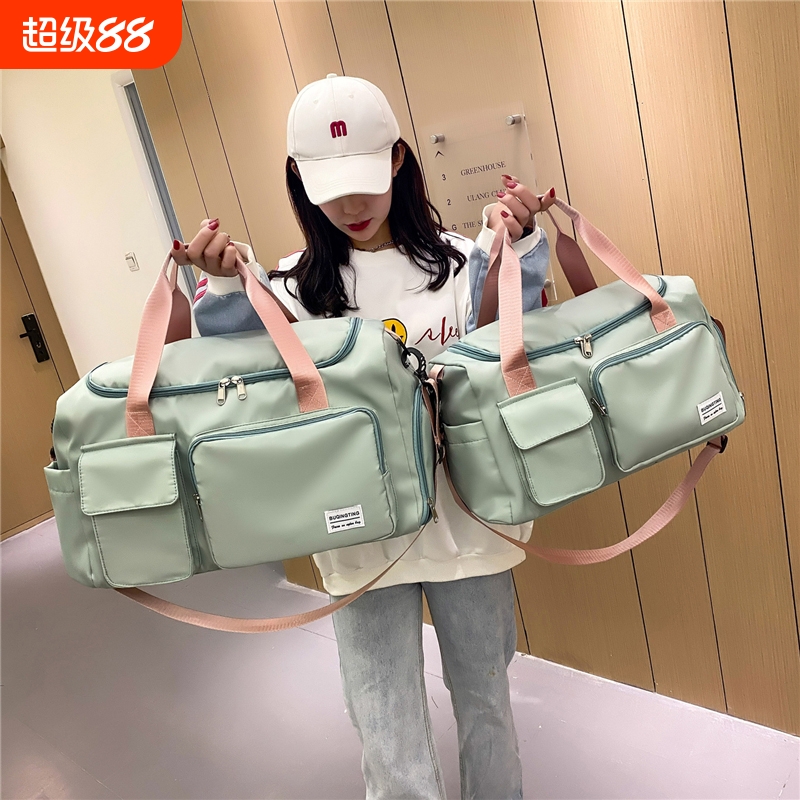 干湿分离运动健身包带独立鞋仓