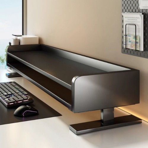 电脑增高架台式显示器屏幕垫高架底座支撑架办公室工位桌面收纳架