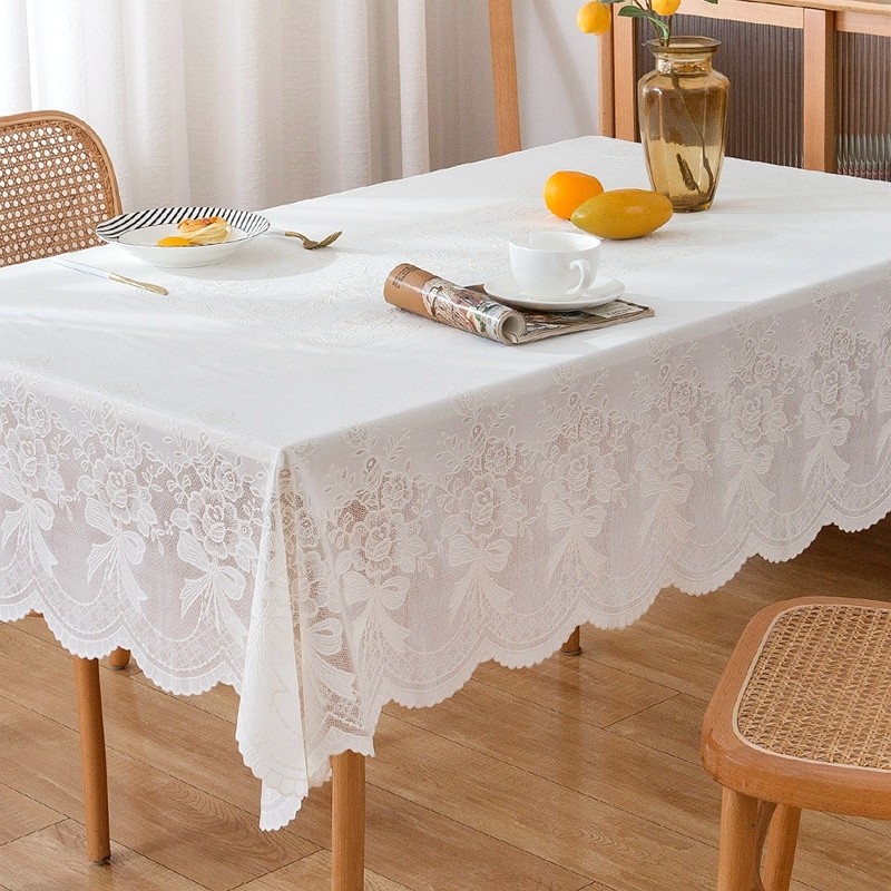 桌布防水防油免洗防烫PVC餐桌布长方形欧式塑料桌垫客厅茶几桌布