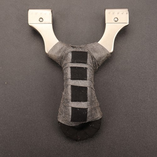 不锈钢左岸弹弓成年人专用比赛精准扁橡皮筋快压弹弓