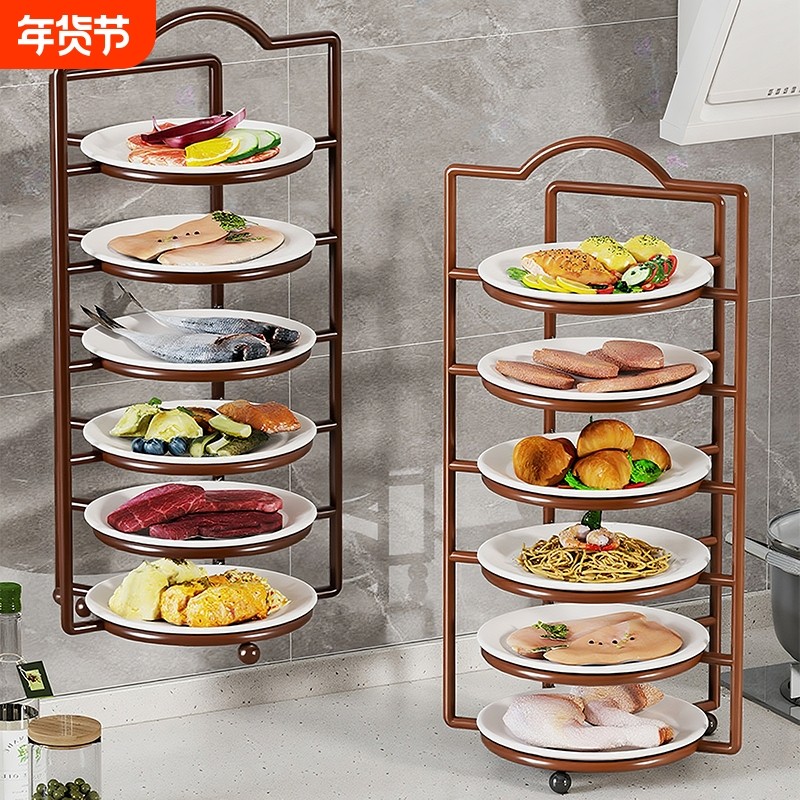 厨房备菜架家用多功能台面火锅配菜盘收纳架餐厅大容量端菜放菜架,厨房/烹饪用具,配菜/备菜盘,淘宝优惠券,粉丝福利购,淘宝优惠卷