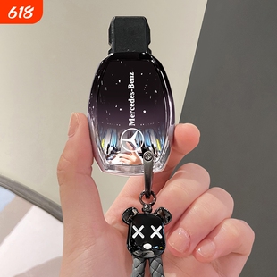 老款奔驰威霆钥匙套V级E级S级C级CLA包GLC/GLA/GLE扣E260L壳C200