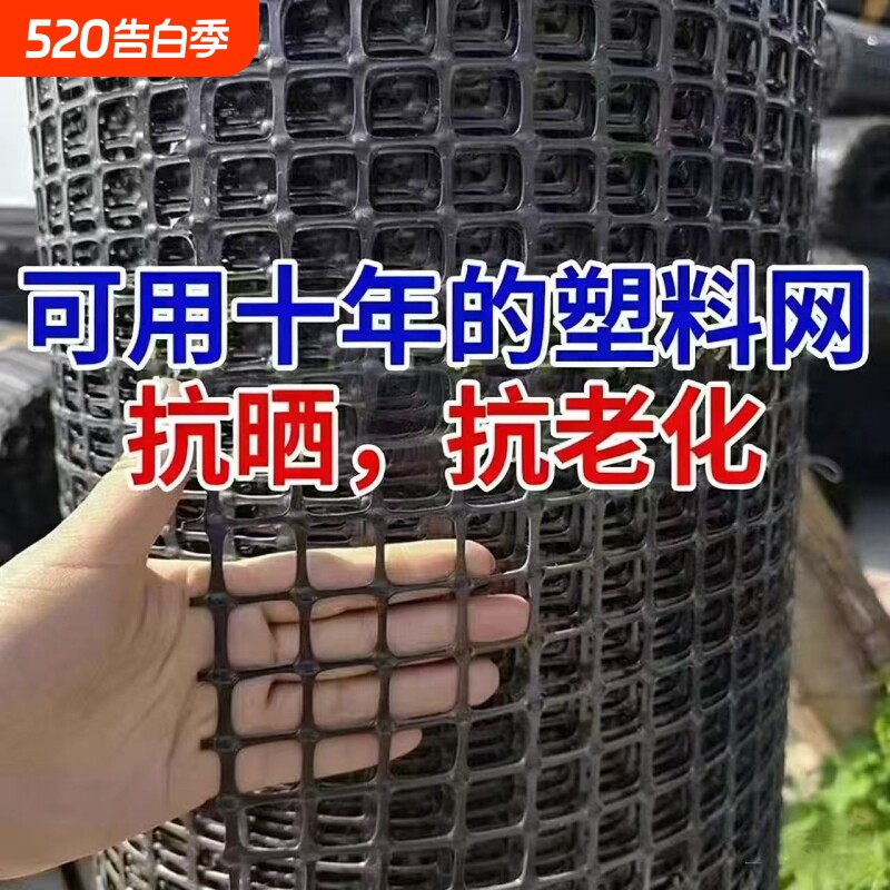 养鸡养鸭网塑料围栏网防护网养鸡围栏网果园圈地隔离网格栅养殖网