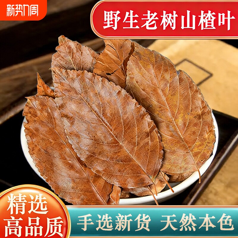 广西野生山楂叶茶正品当季新货无硫山楂叶茶泡水养生茶官方旗舰店