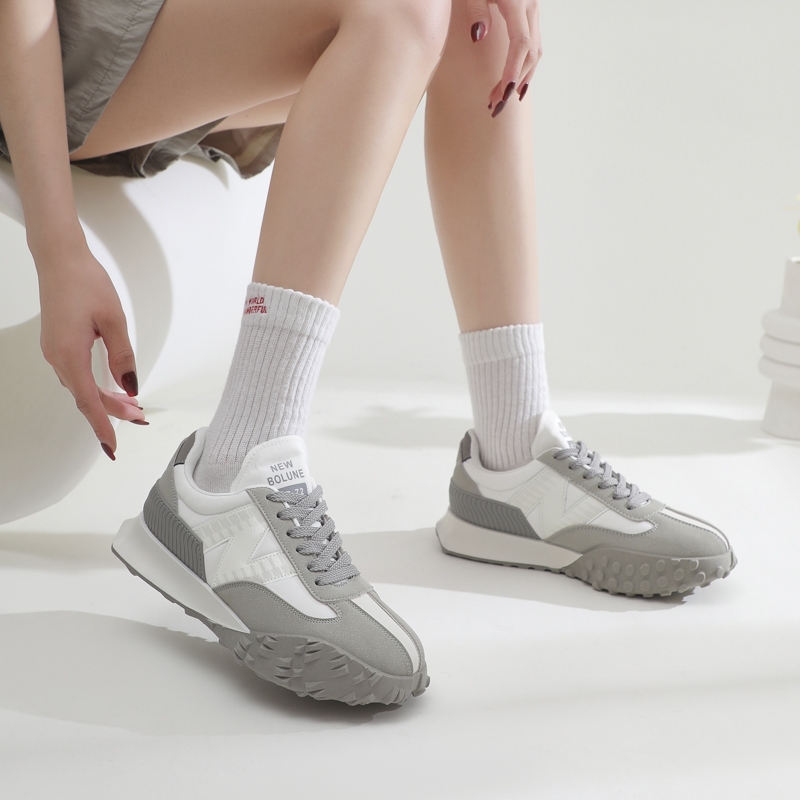 NEW BOLUNE/新百伦拼接鞋面跑鞋男女同款夏季情侣运动休闲鞋XC72