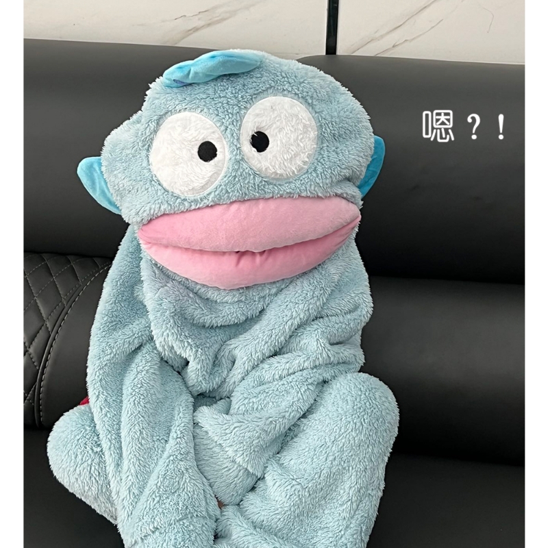 丑鱼睡衣连体珊瑚绒家居服