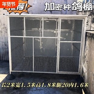 鸽笼家用种鸽笼大型鸽棚跳笼鸽子进口白鸽飞鸽通用户外阳台养殖笼