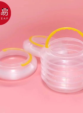 洗笔桶AA1SQ0-颜料绘画水彩小水桶便携手提国画油画折叠画洗笔筒