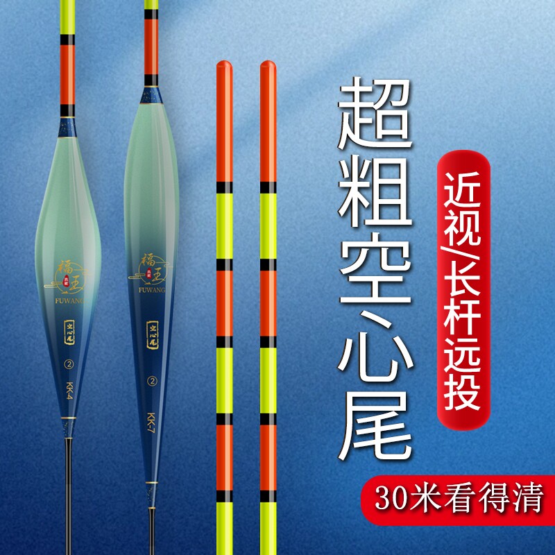 浮漂空心尾福王纳米漂图片