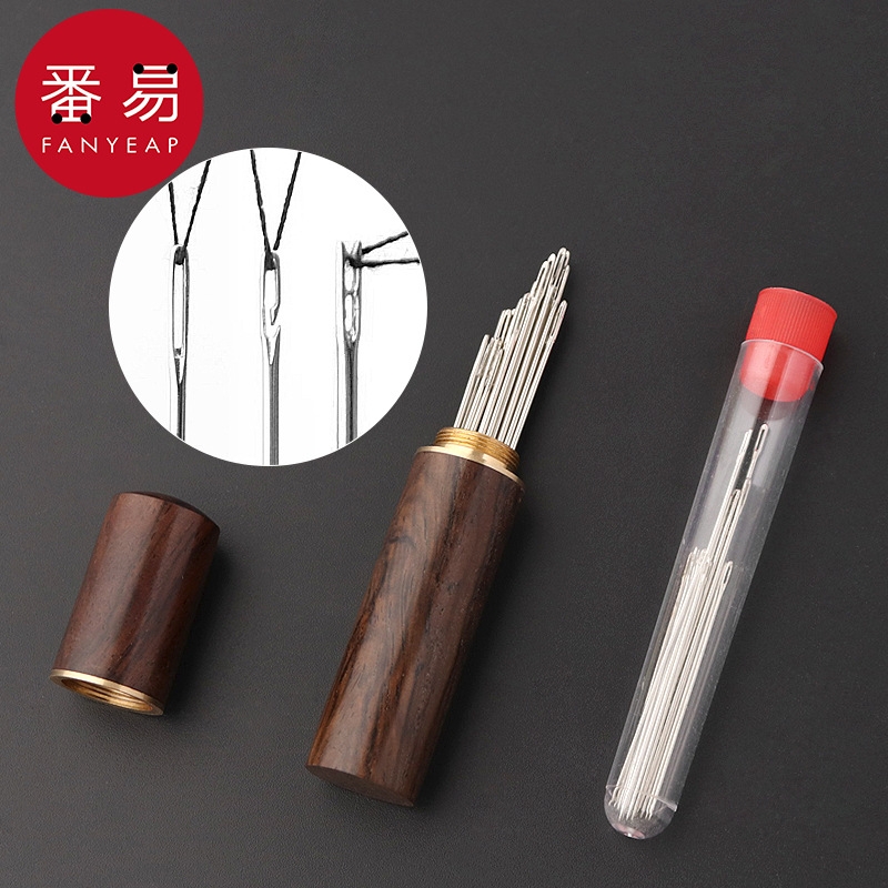 缝衣针A1pf0-大孔缝被针家用缝被子针老人手工绣花大眼针编织手