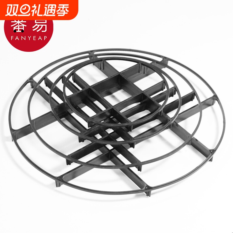 花盆垫脚A1vo0-托盘花盆底部垫高底座架子通风透气防积水托架子