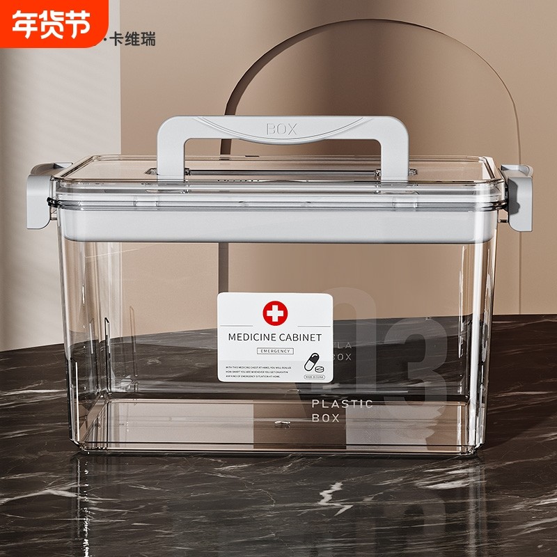 日本医药箱家庭装药物收纳盒儿童小药盒多层大容量家用药品收纳箱,收纳整理,医药箱,淘宝优惠券,粉丝福利购,淘宝优惠卷