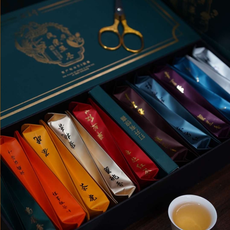 茗茶潮州凤凰单枞乌龙茶礼盒鸭屎香通天香蜜兰香20泡盒单丛品鉴