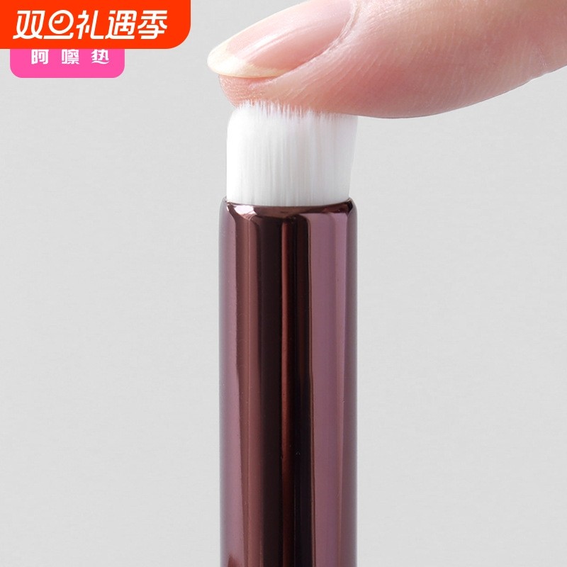 唇刷DA1SQ0-0802-圆头口红笔刷少女唇部晕染遮瑕刷唇部化妆刷初