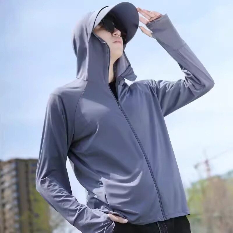 防晒衣男款夏季宽松凉感透气外套图片