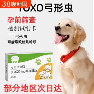 病毒检测试纸弓形虫/狂犬/犬瘟/细小/猫/猫瘟抗原试纸冠状外用