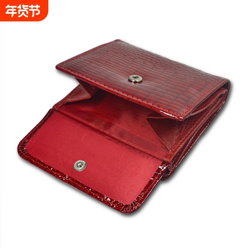 外贸迷你多功能零钱包女士真皮钱包速卖通爆款多卡位漆皮女短钱包,箱包皮具/热销女包/男包,卡包,淘宝优惠券,粉丝福利购,淘宝优惠卷