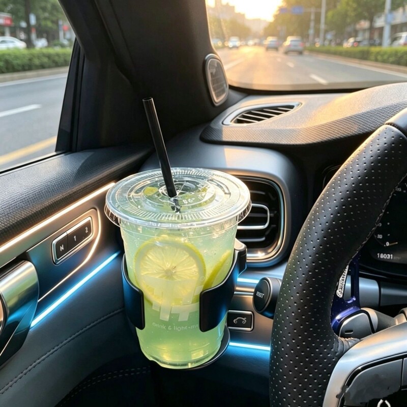 车载水杯架杯托茶饮料架汽车式空调出风口常用固定座器车内杯托图片